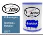 Preview: Volkswagen, Stahlblau Metallic, LB5T: 500ml Lackdose, von ATW Autoteile West.